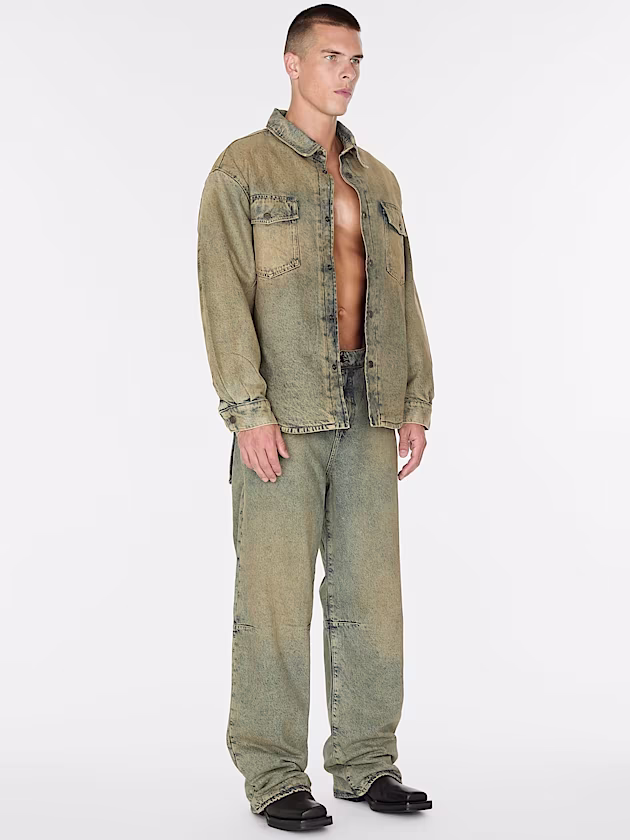 Regular fit denim shirt - GUESS