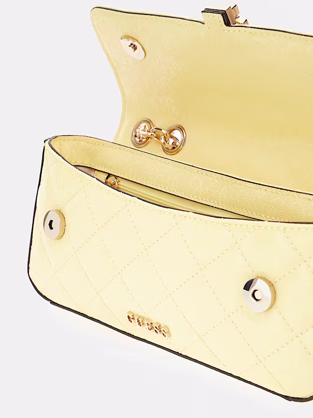 Bessey 4G logo patent mini crossbody - GUESS