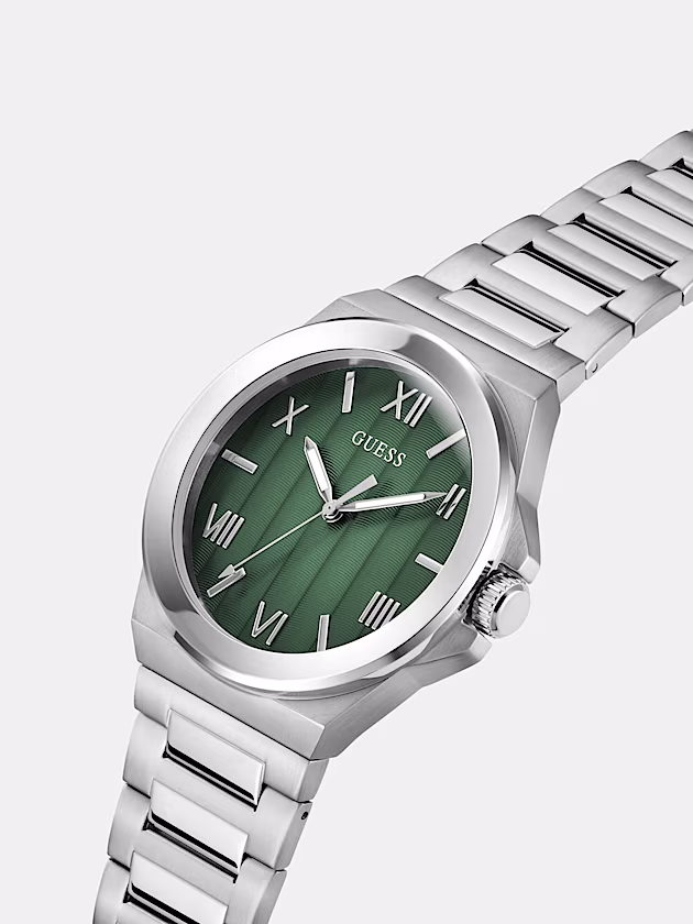 Stainless Steel analogue watch - GUESS