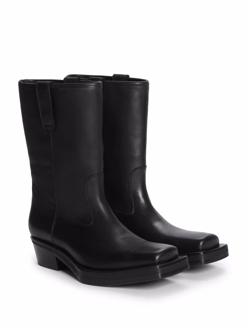 Genuine leather boots - GUESS