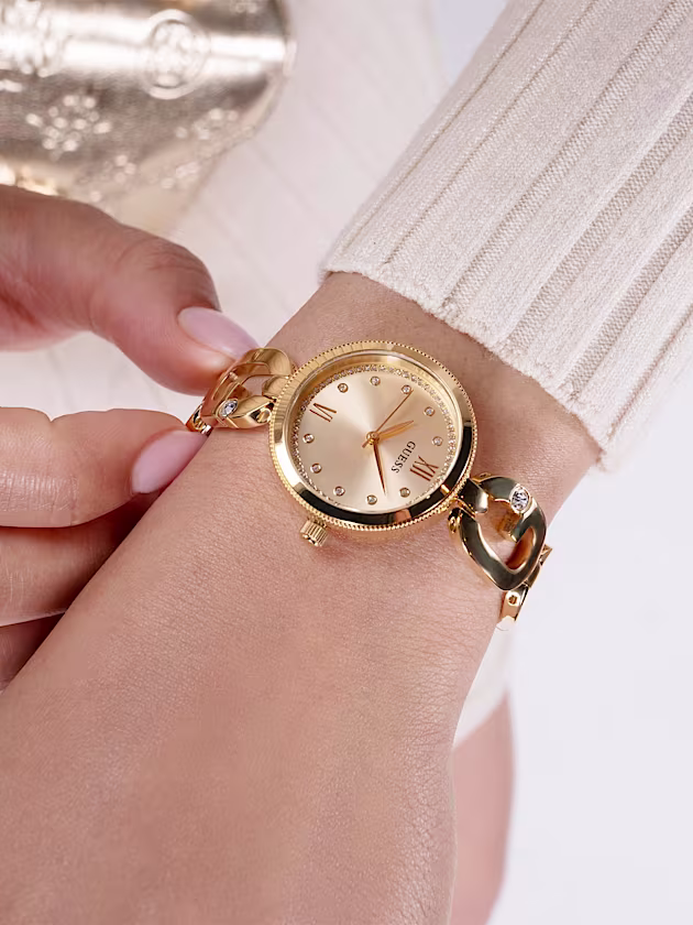 Crystal analogue watch - GUESS