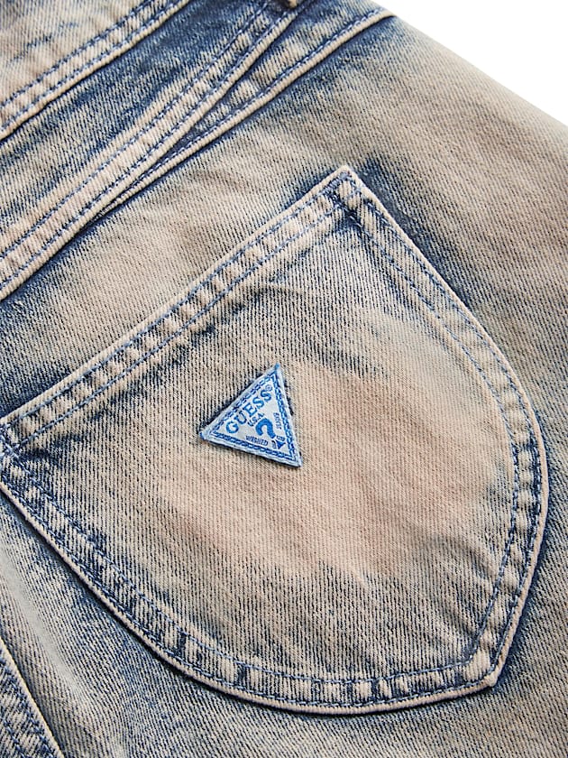 Lace flare denim pant - GUESS