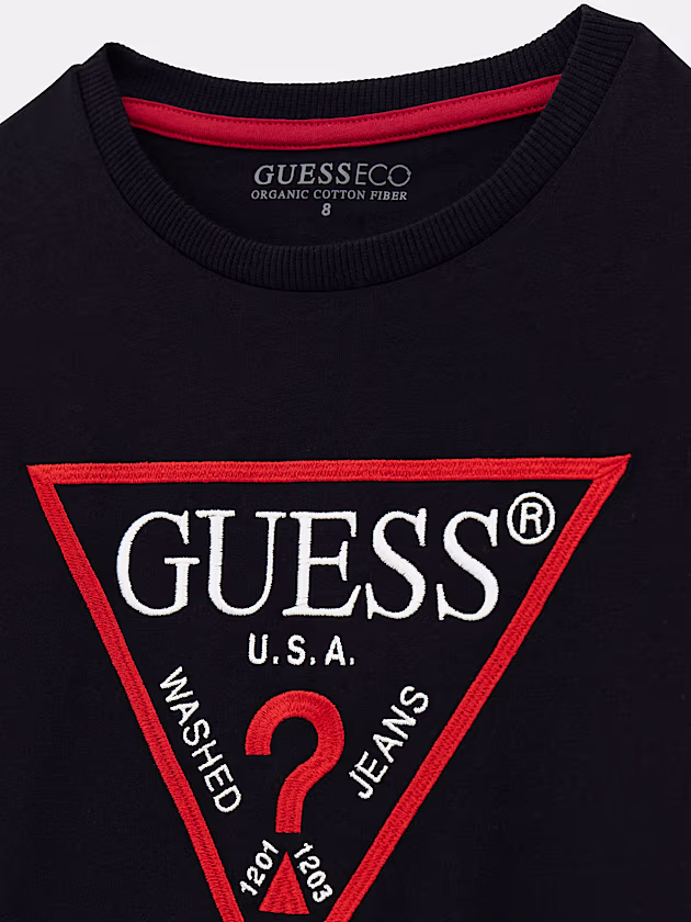 Front triangle logo t-shirt - GUESS