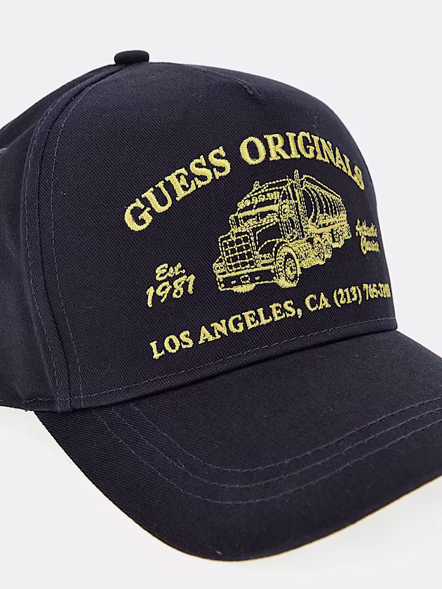 Emboridered logo hat - GUESS