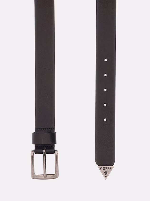 Leather belt - GUESS