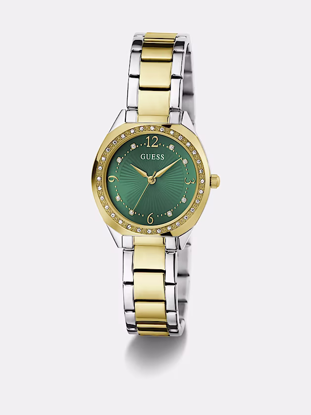 Crystal analogue watch - GUESS