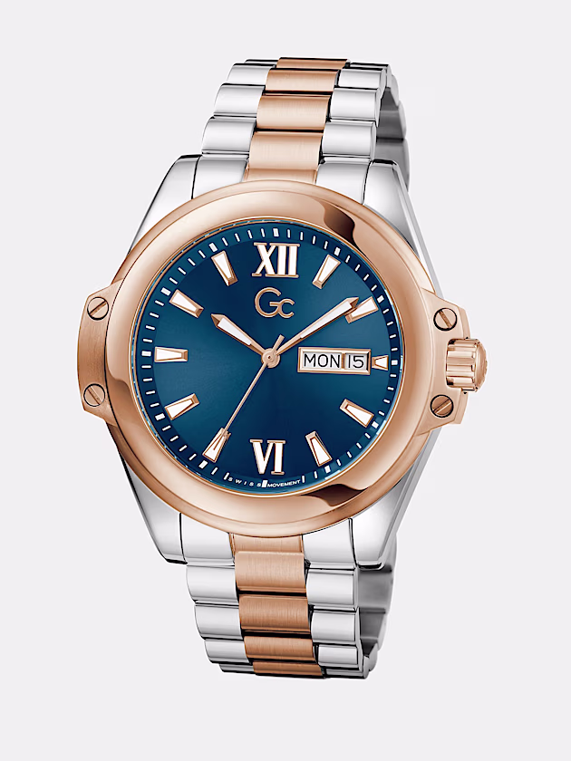 GC watch in stainless steel 43 mm - GUESS