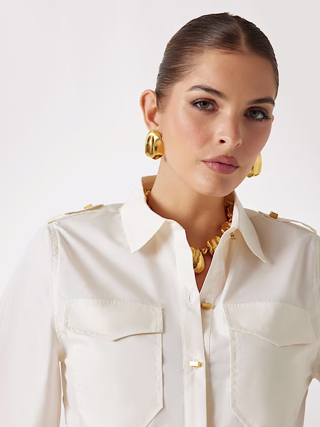 Marciano cropped shirt - GUESS