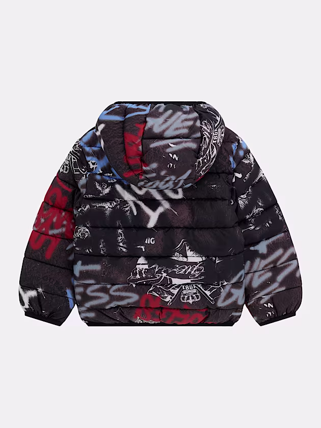All over print puffer - GUESS