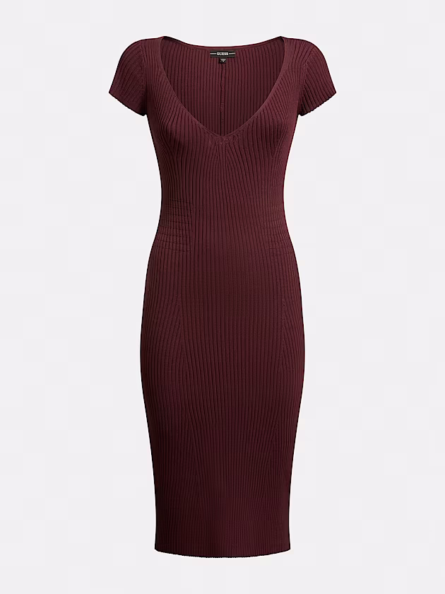 CLOSE-FITTING SWEATER  DRESS - GUESS