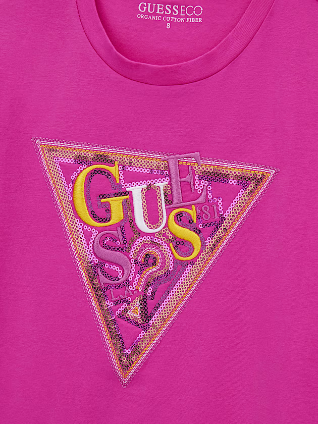 Triangle logo t-shirt - GUESS