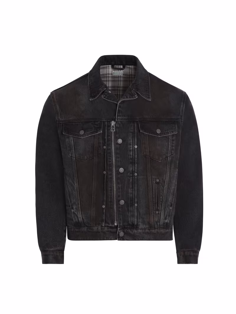 Zip denim jacket - GUESS