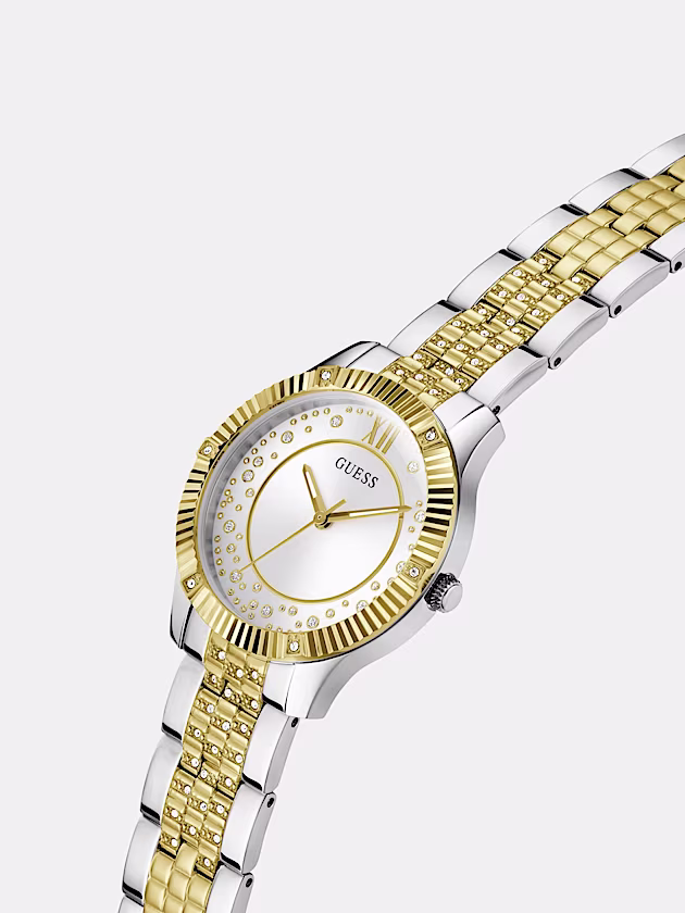 Crystal analogue watch - GUESS
