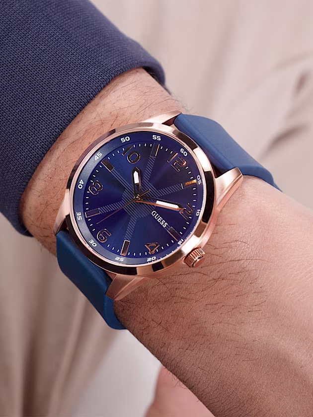 Silicone multi-function watch - GUESS