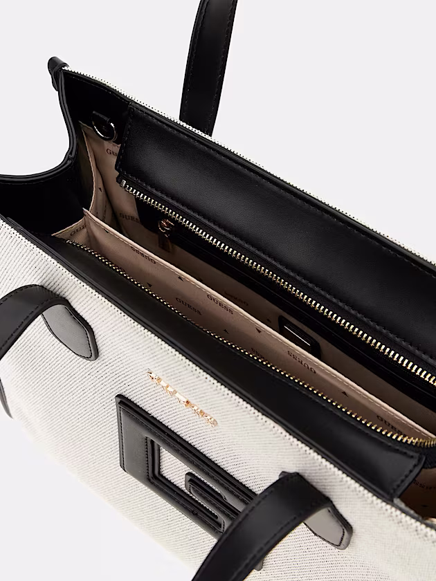 G Status logo-script detail handbag - GUESS