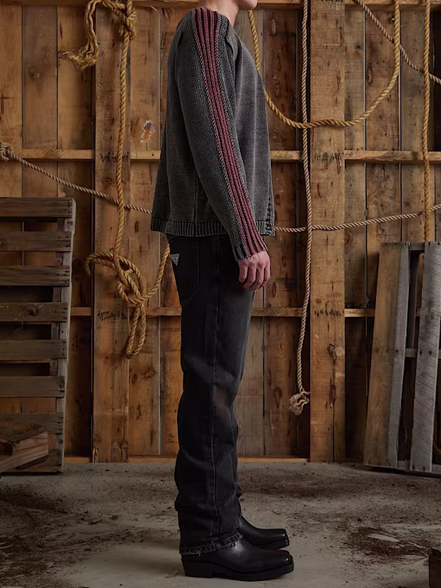 Side bands cardigan - GUESS