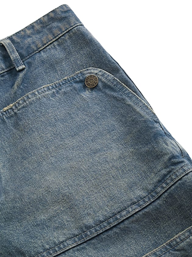 Mid rise relaxed denim shorts - GUESS