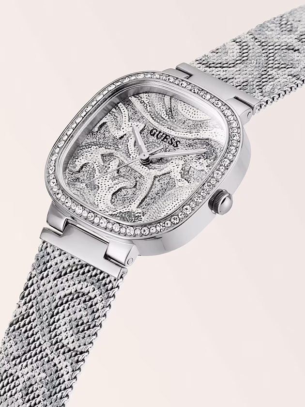 Crystal analogue watch - GUESS