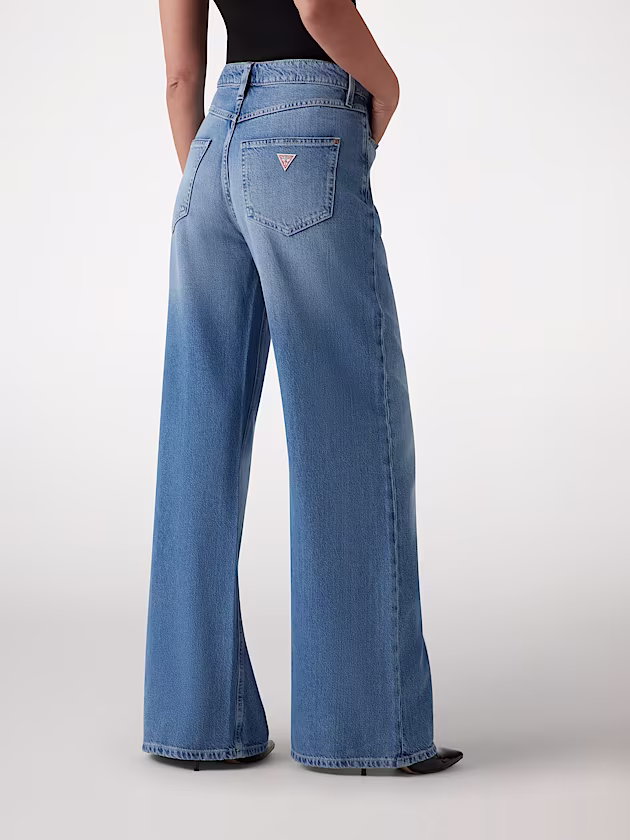 Bellflower wide-leg jeans - GUESS
