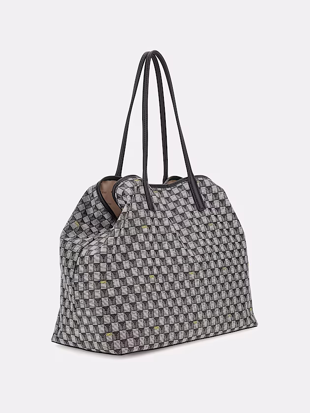 G Wave geometric-print shopper - GUESS