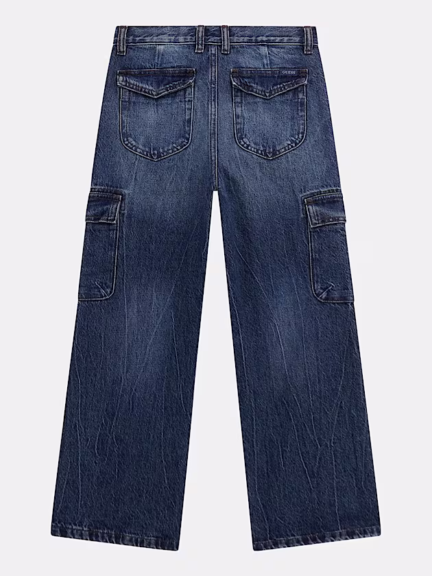 Wide leg cargo jeans - GUESS