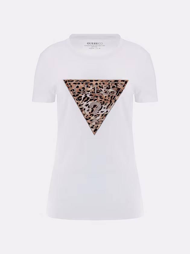 Triangle logo T-shirt - GUESS