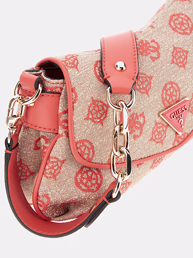 Beyza 4G peony logo crossbody - GUESS