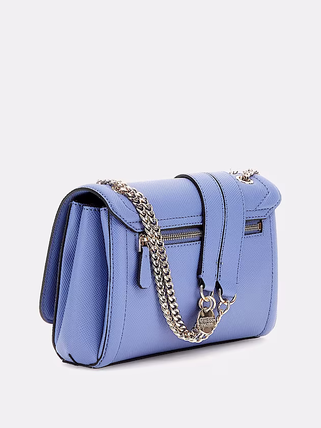 Noelle Saffiano Mini Crossbody Bag - GUESS