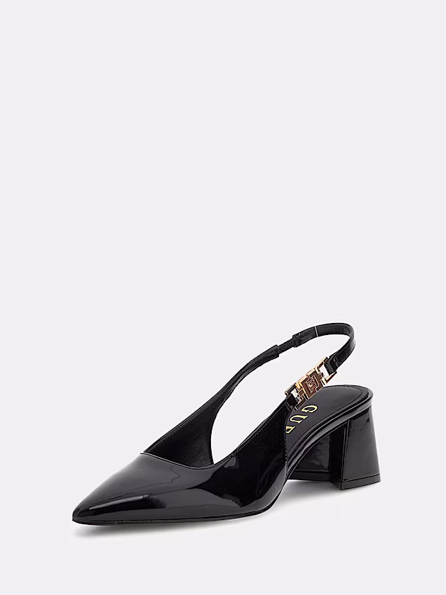 Zabela Patent Slingback - GUESS