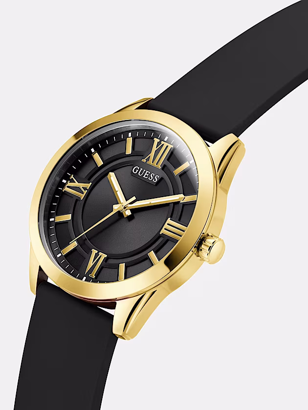Silicone analogue watch 44 mm - GUESS