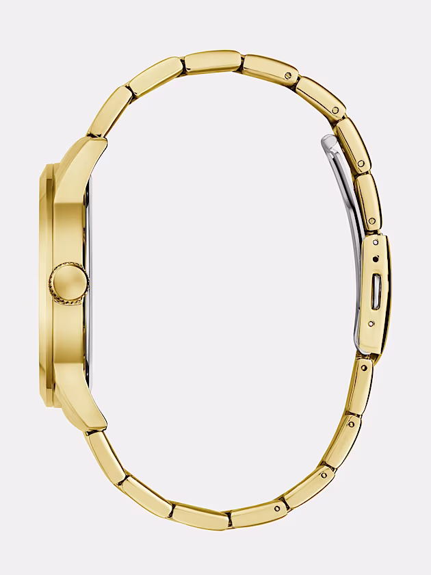 Recycled steel multi-function watch 44 mm - GUESS