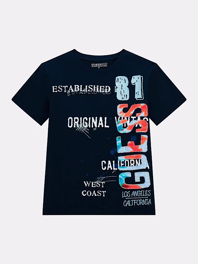 Logo embroidery t-shirt - GUESS