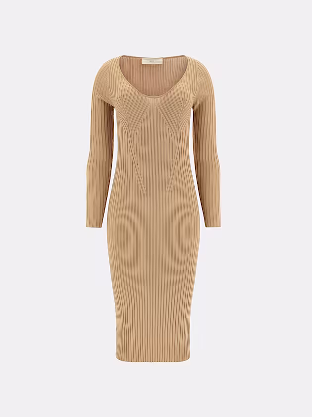 Back cut-out sweater dress - GUESS