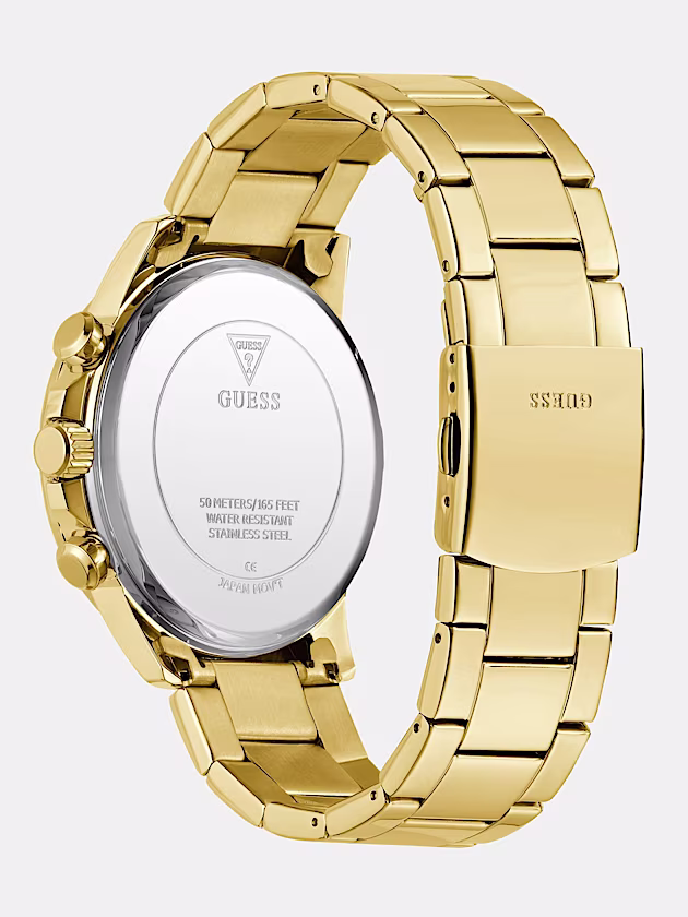 Stainless Steel analogue watch 44 mm - GUESS