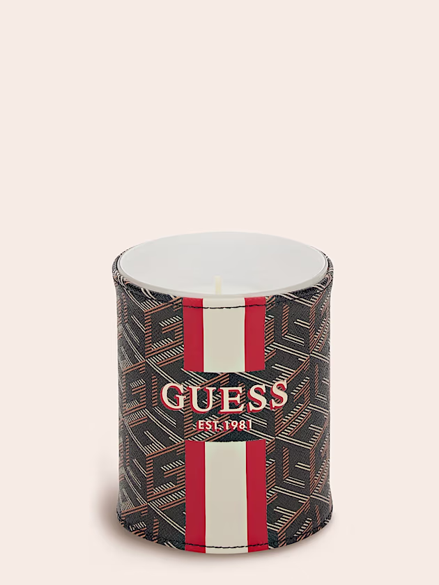 Small G cube candle - GUESS