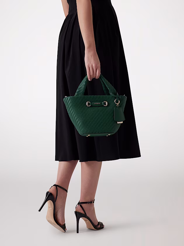 Francy woven handbag - GUESS