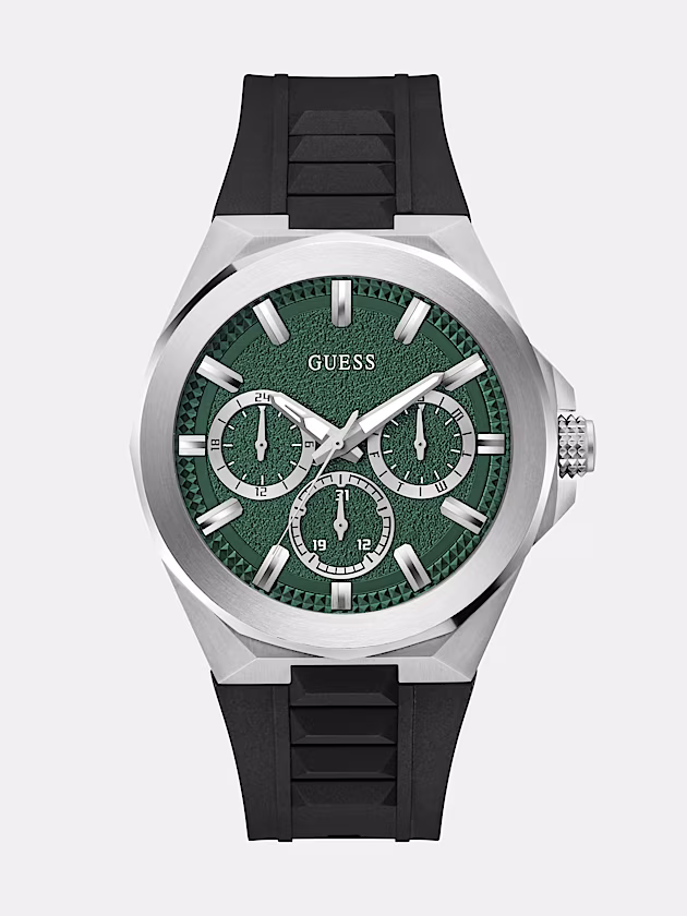 Silicone multi-function watch - GUESS