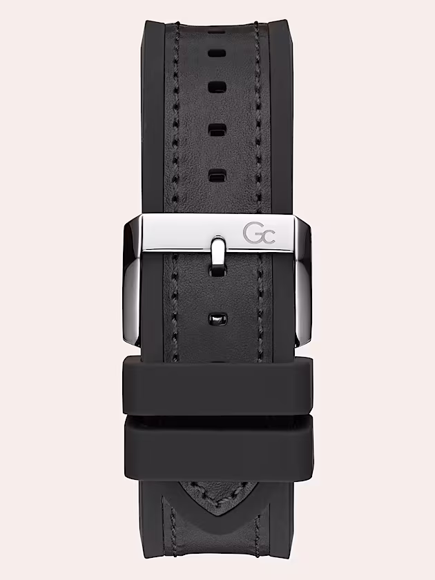 GC leather chronograph watch - GUESS