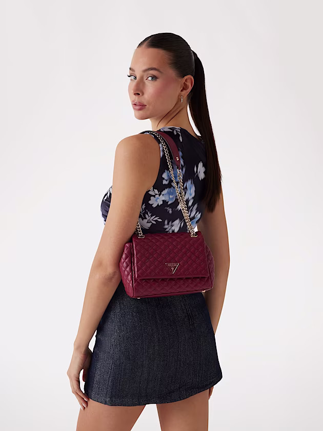 Eco Rianee quilted mini crossbody - GUESS