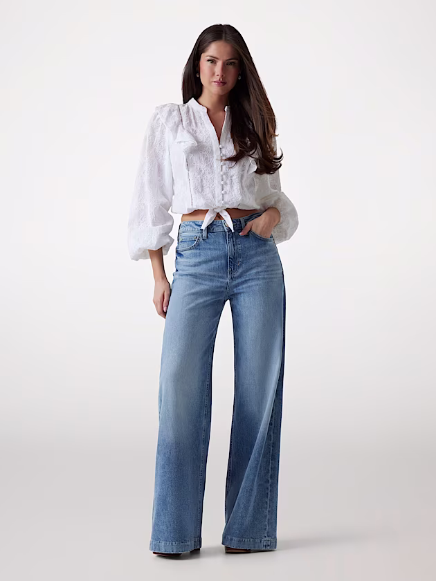 Bellagio wide leg jeans - GUESS