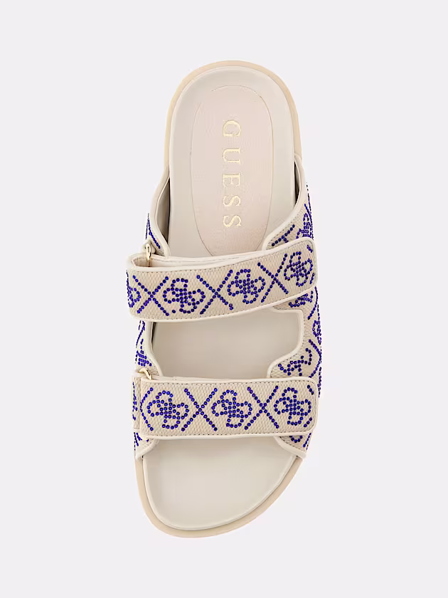 Fadeliza 4G logo sandal - GUESS