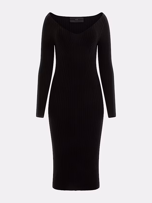 Back cut-out sweater dress - GUESS