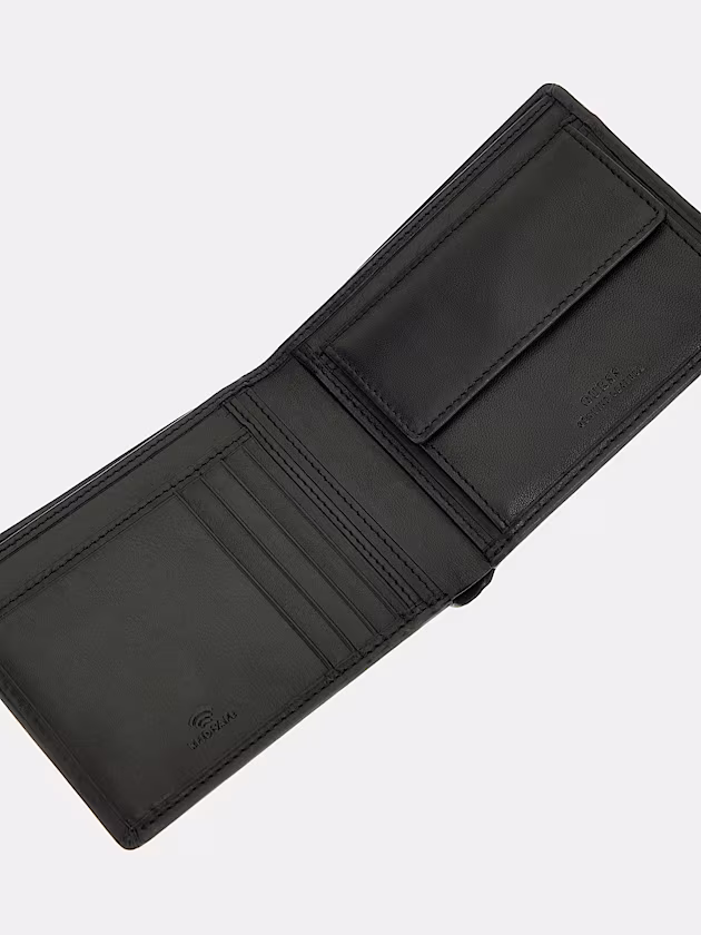 New Boston genuine leather wallet - GUESS
