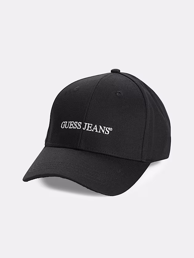Eco GUESS Jeans Logo Baseball Cap - GUESS