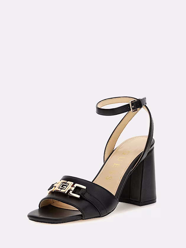 Grato genuine leather sandal - GUESS