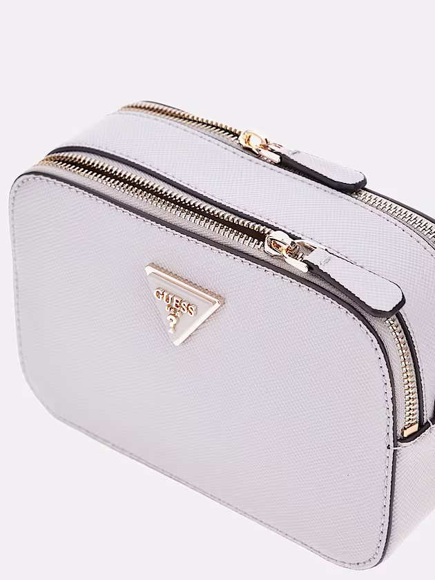 Noelle saffiano crossbody bag - GUESS