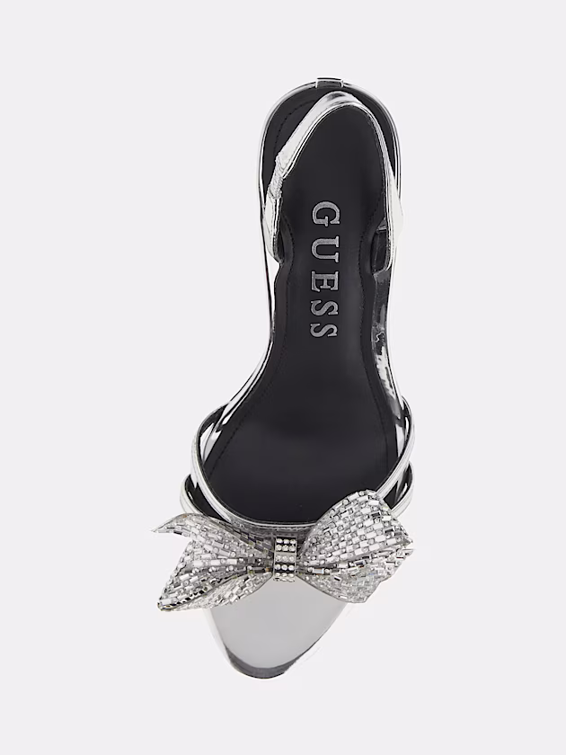 Merle Bow-Front Sandal - GUESS