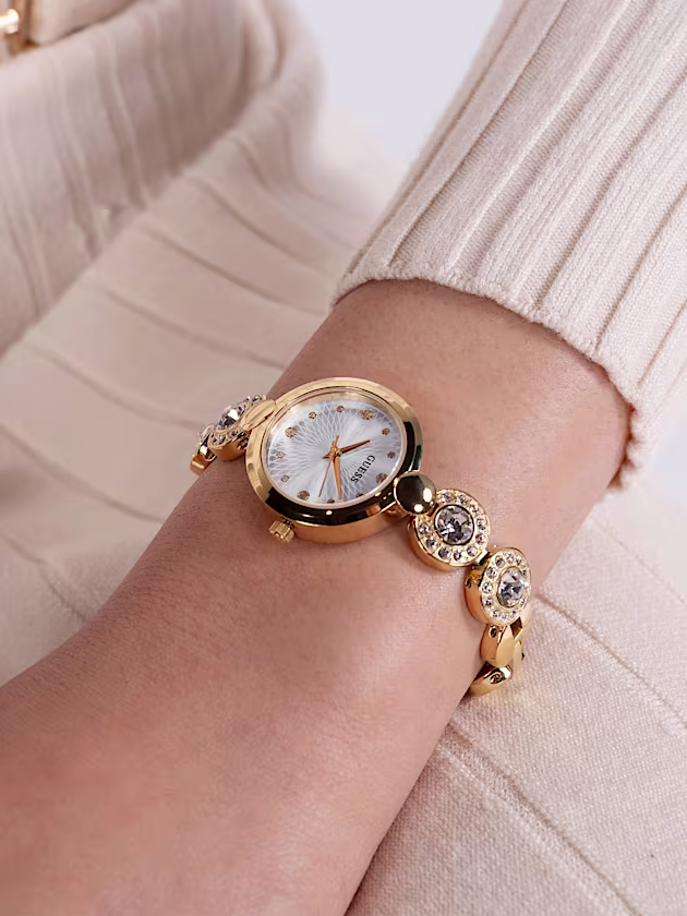 Crystal analogue watch - GUESS