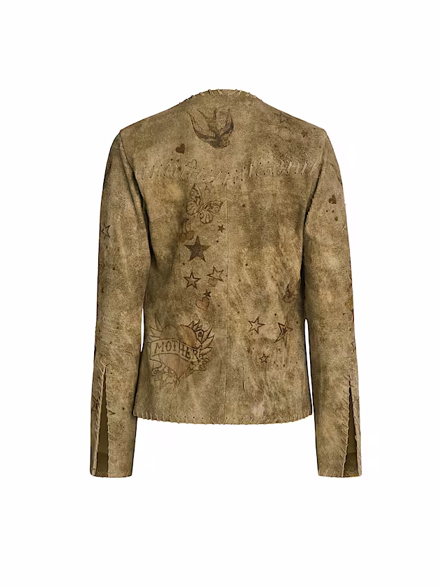 Printed suede top - GUESS