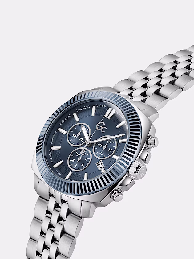 GC multi-function watch in stainless steel - GUESS